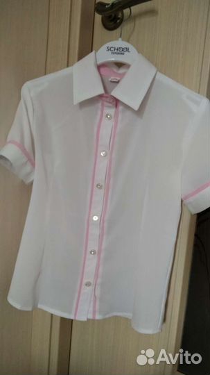 Школьная форма блузка 128-134