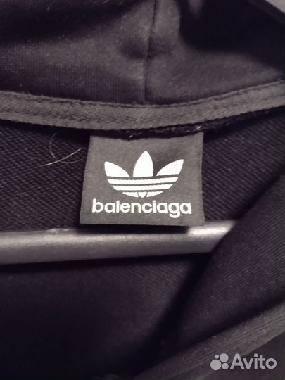 Balenciaga Adidas зип худи