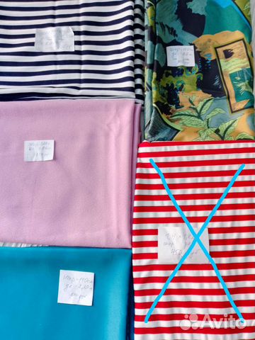 Ткань - хлопок, шёлк (СССР)