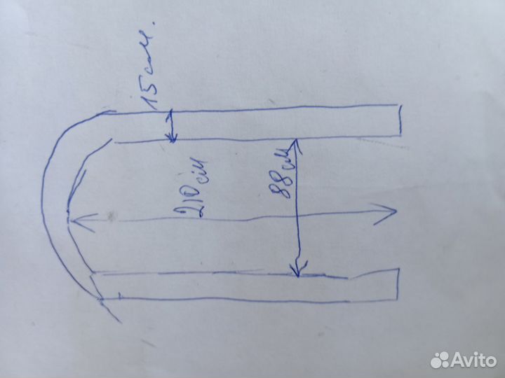 Арка дверная бу