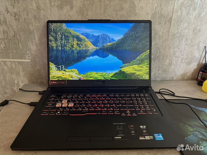 Игровой Ноутбук 17.3 Asus Tuf gaming F17 FX706H