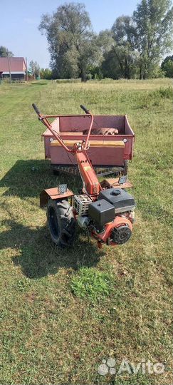 Мотоблок Агро с прицепом