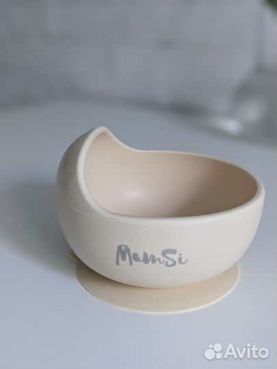 Тарелка детская силиконовая