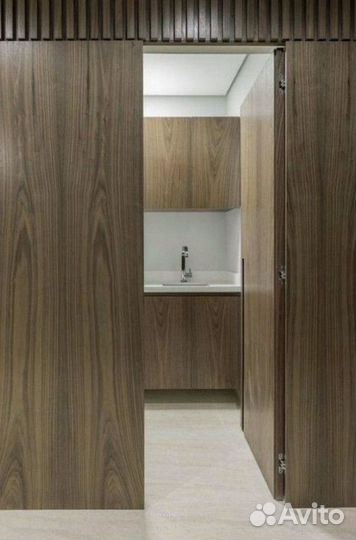 Двери скрытые межкомнатные с отделкой