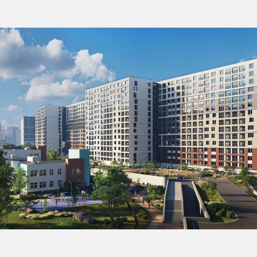 3-к. квартира, 86,6 м², 14/14 эт.