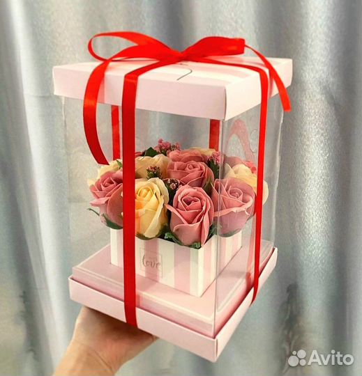 Букет цветов из мыла