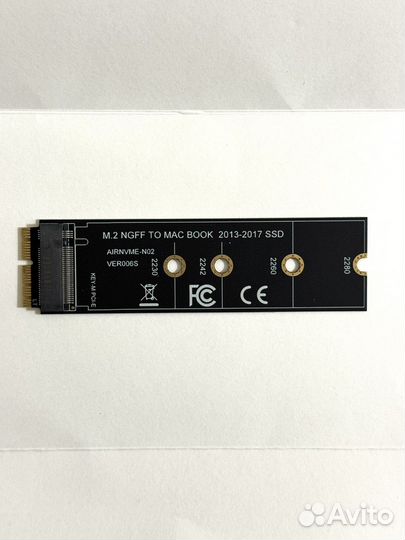 Адаптер для SSD на Macbook Air 2013-2017