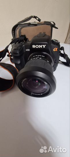 Зеркальный фотоаппарат sony