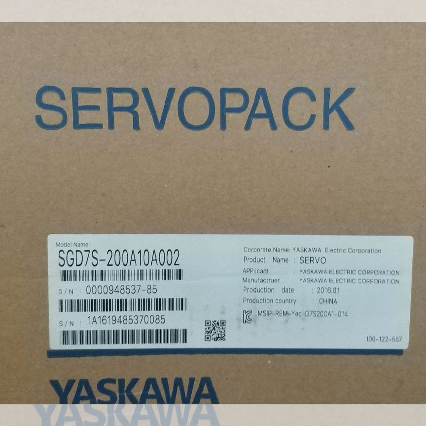 [SGD7S-200A10A002] Сервоусилитель Yaskawa Sgd7s-200a10a002