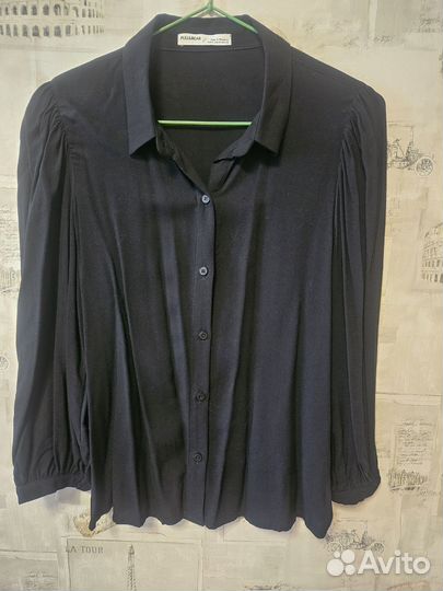 Блузка рубашка pull bear