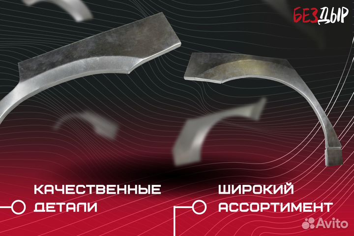 Кузовная арка иж 2126 правая