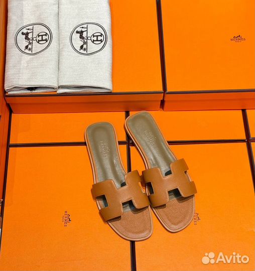 Тапочки Hermes Oran