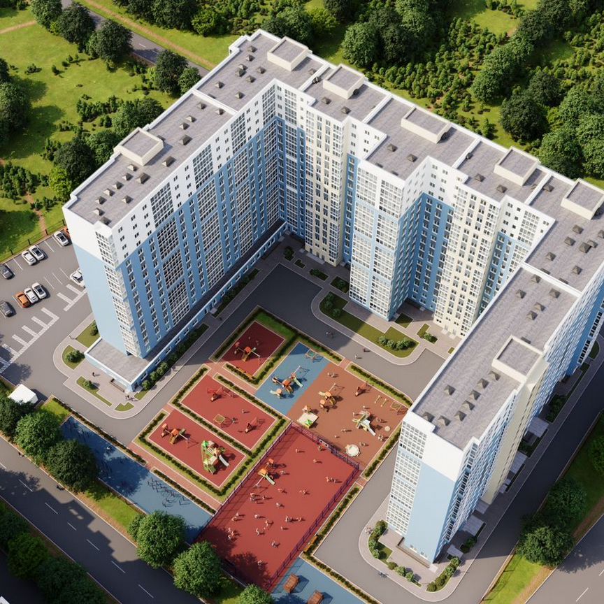 2-к. квартира, 64,9 м², 17/19 эт.