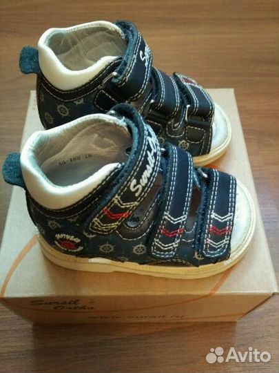 Ортопедические сандали для мальчика