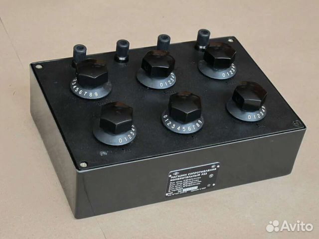 Магазин сопротивления Р33