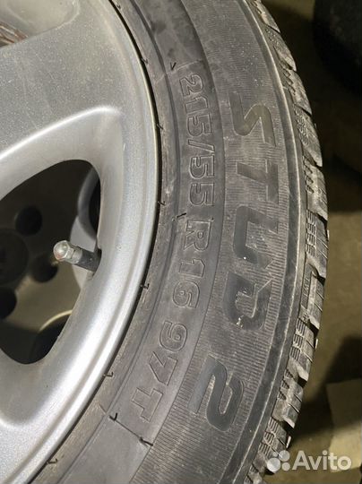 Зимний комплект колес опель астра r16