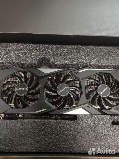 Видеокарта gigabyte rx5700xt (под восстановление)