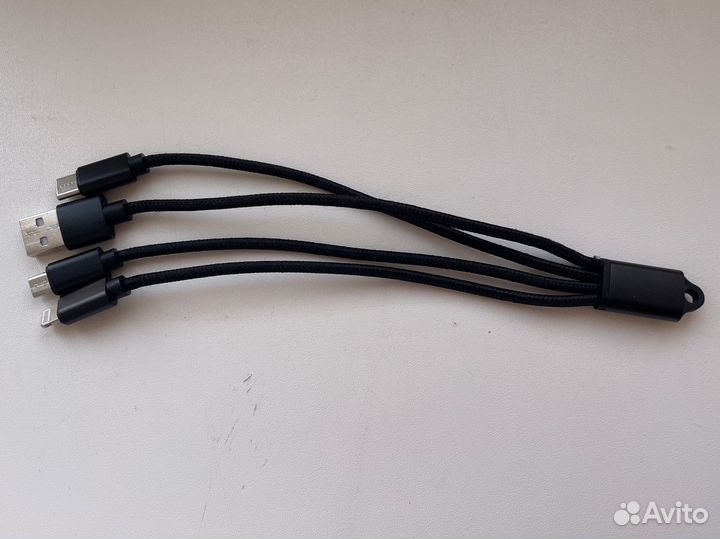 Универсальный usb кабель для зарядки 3 в 1