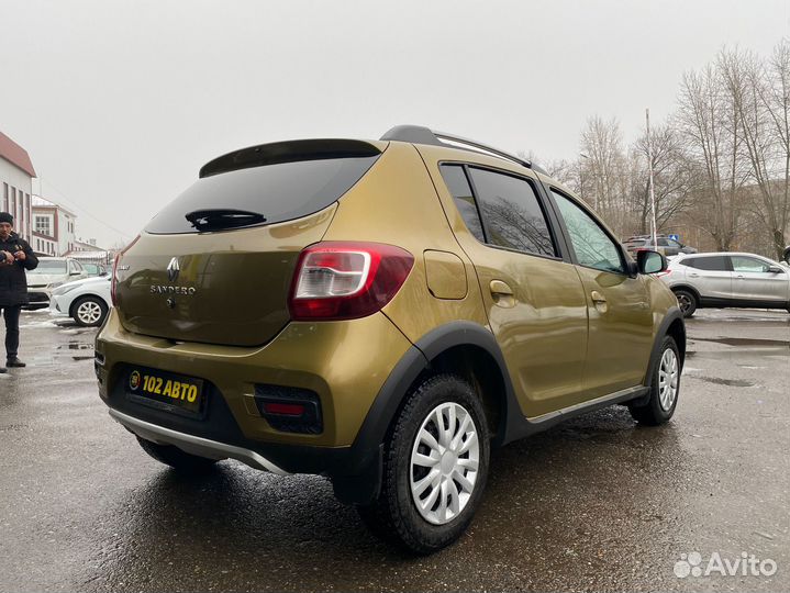 Renault Sandero Stepway 1.6 МТ, 2015, 128 000 км