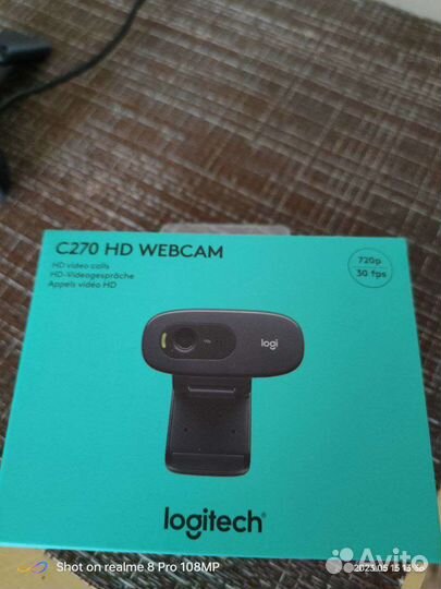 Веб-камера Logitech HD Webcam C270