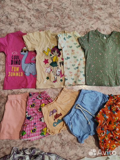 Вещи пакетом на девочку 80-86