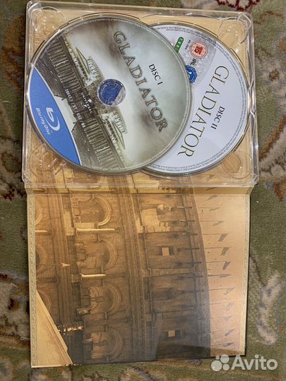 Blu-ray Гладиатор (2 диска). издание с русским