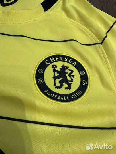 Футболка Nike Chelsea фк Челси xs желтая