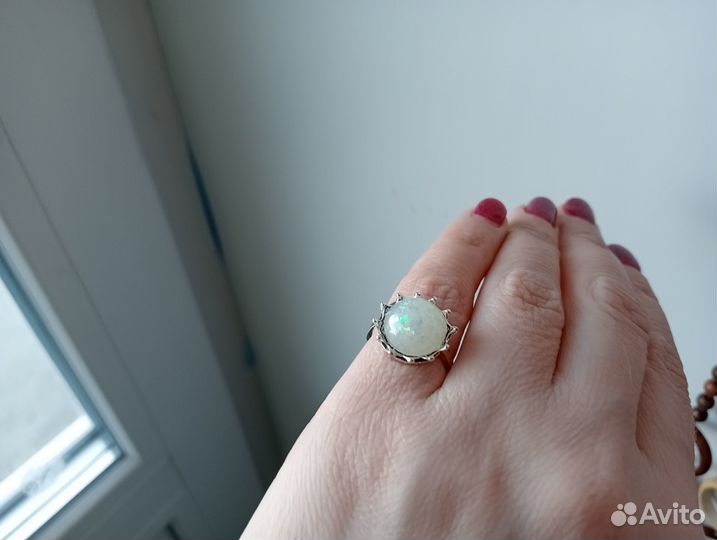 Винтажное кольцо с опалом