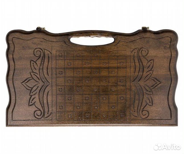 Нарды резные Арарат с ручкой 30*30 армянские