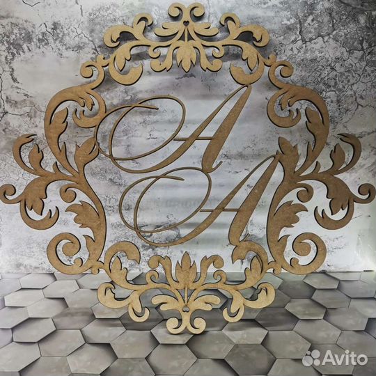 Свадебная монограмма