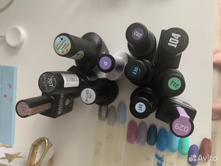 Цветники гель-лак. Все для маникюра