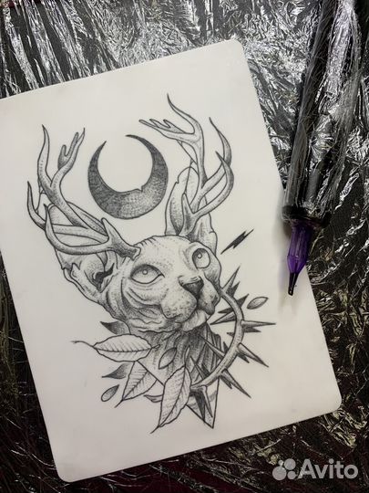 Начинающий тату мастер