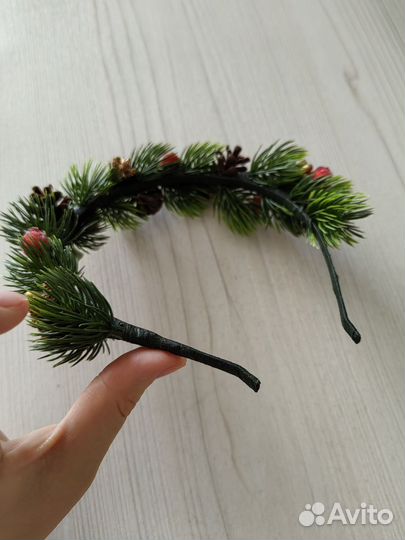 Новогодний ободок