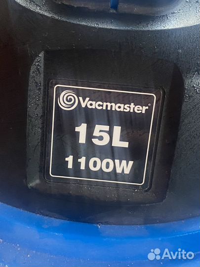 Пылесос vacmaster 11kW 15L