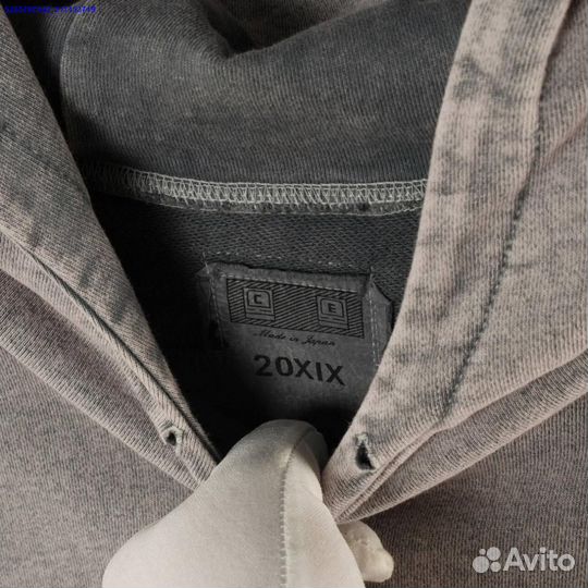 Худи Cav Empt оверсайз с велюром (Арт.16723)