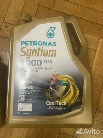 Моторное масло Petronas syntium 5000 DM 5W30 5L