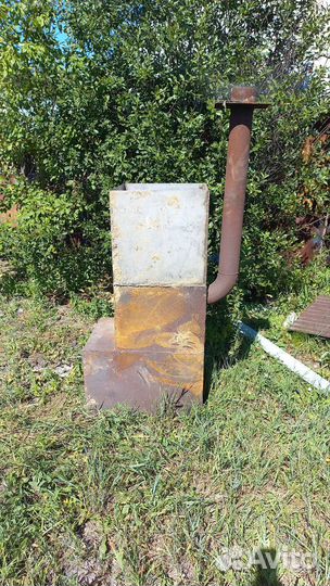 Печь для бани с баком