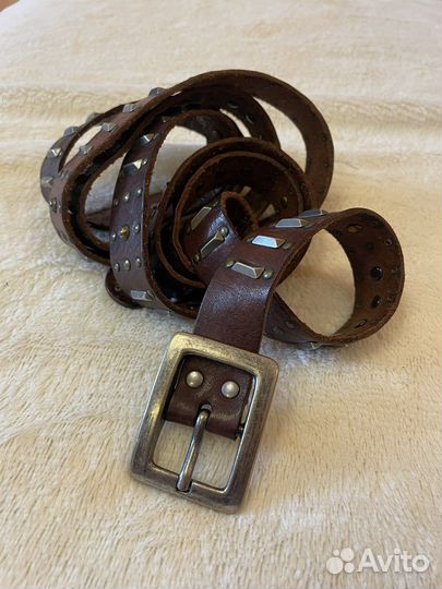 Ремень женский кожаный