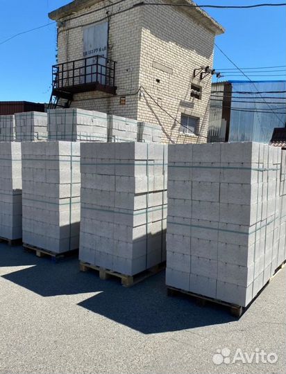 Пеплоблок М35 390х190х190