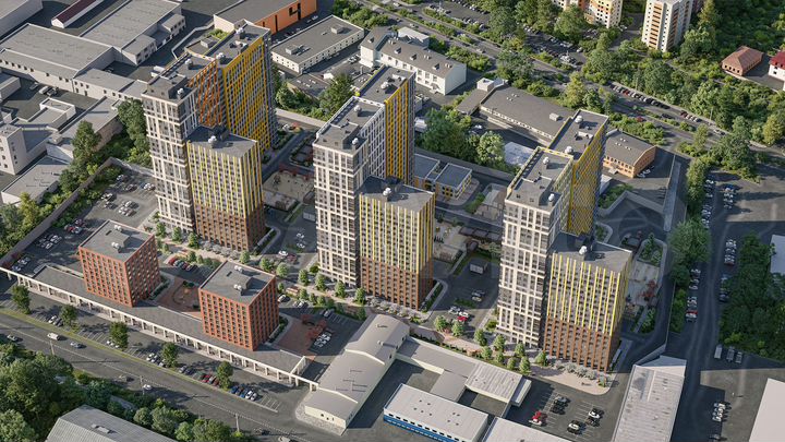 2-к. квартира, 64,2 м², 18/25 эт.