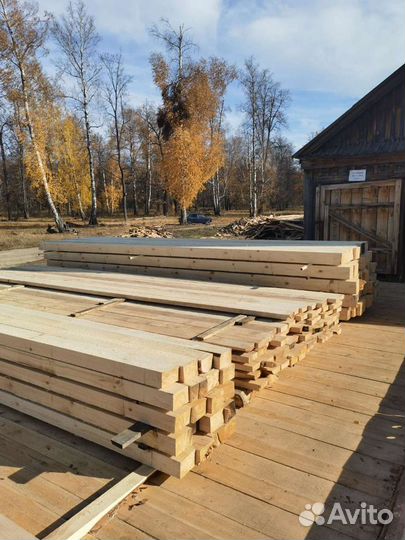 Пиломатериалы брус доска из сосны от производителя
