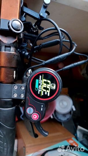 Самокат взрослый электрический бу