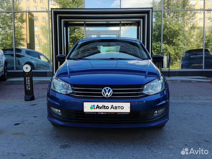 Volkswagen Polo 1.6 AT, 2019, 135 985 км