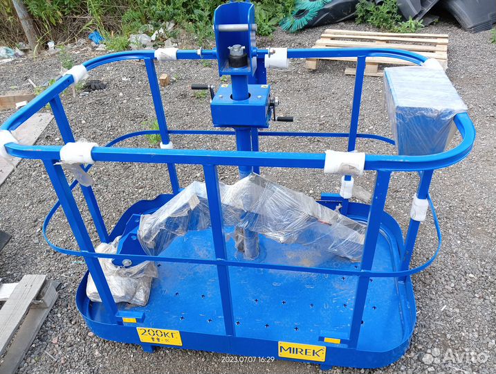 Монтажная люлька корзина для кму