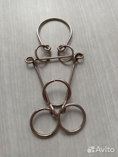 Головоломка металлическая