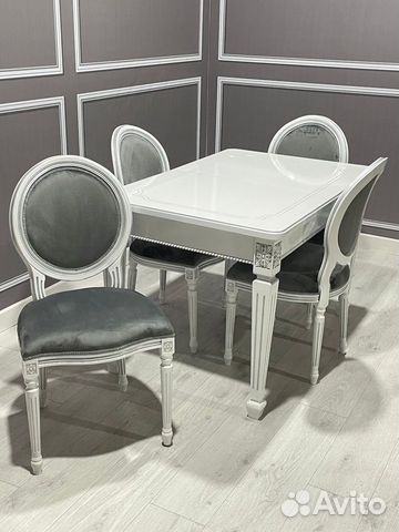 Кухонный комплект стол со стульями на кухню