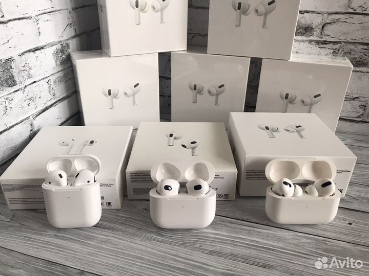 AirPods 2/3/Pro + Чехол