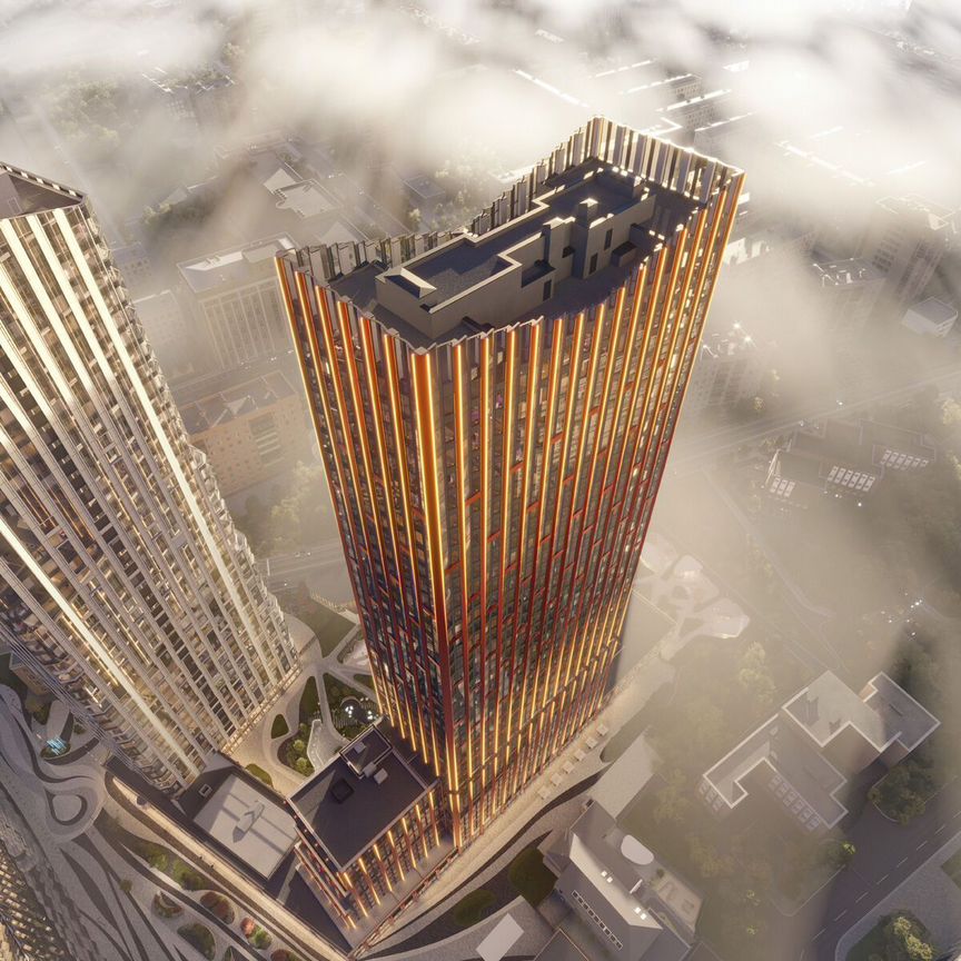 2-к. квартира, 89,3 м², 3/41 эт.