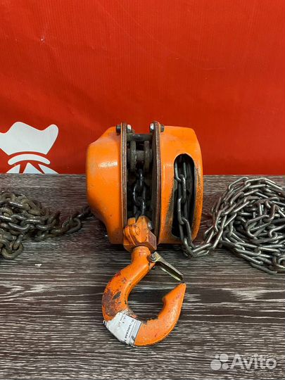 Таль ручная шестерённая стационарная тршс 1т