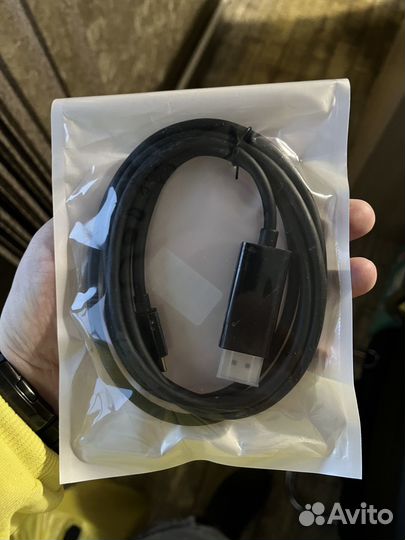 Кабель DisplayPort - Type-C, 1.8м, 4K, 60гц